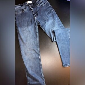 Dish-denim Women’s Straight & Narrow Jeans Classic Indigo Size 28W x 32L EUC